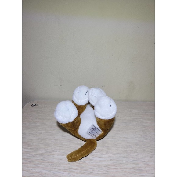 Fiesta Cutie Cubs Tiger Plush sitting bean bag 7" - Picture 5 of 6